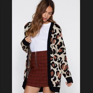 Leopard Cardigan